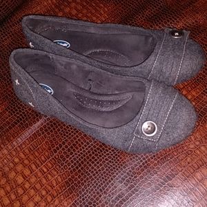 Dr. Scholl's Fielding wool felt ballet flats 8M